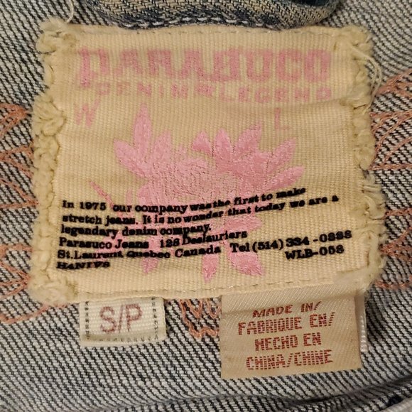 Bedazzled Parasuco Denim Jacket - Picture 2 of 5